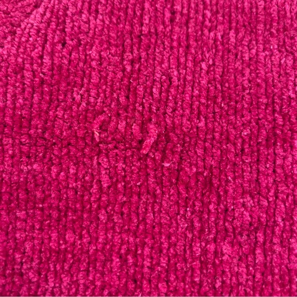 New Legends Knit Sweater Top Short Sleeved Pink Girl’s Silk Vintage - Picture 6 of 7